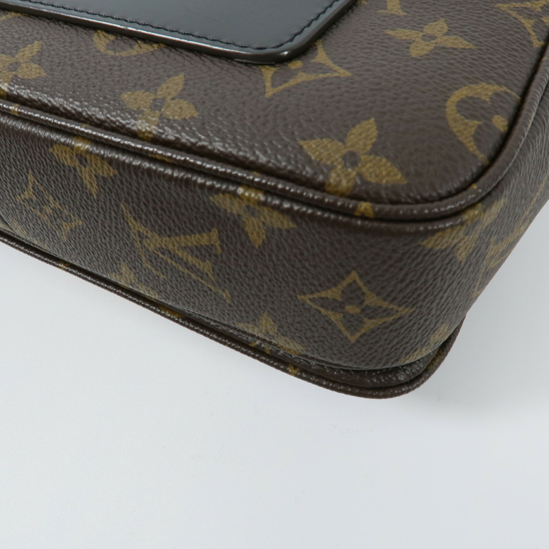 LOUIS VUITTON Monogram Marceau鏈帶手挽肩背兩用袋-13
