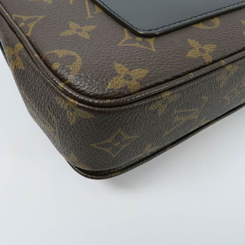 LOUIS VUITTON Monogram Marceau鏈帶手挽肩背兩用袋-14
