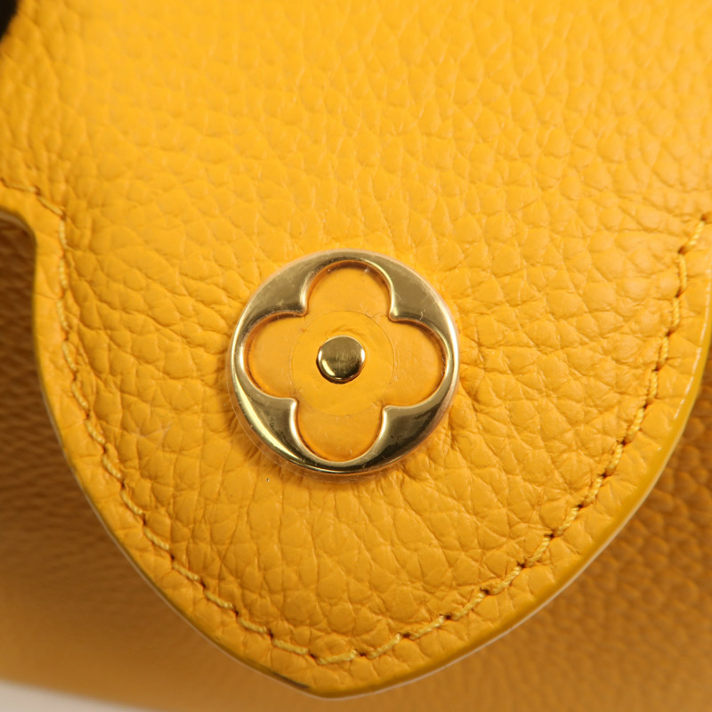 LOUIS VUITTON Taurillon皮革Capucines Mini手挽肩背兩用袋-8