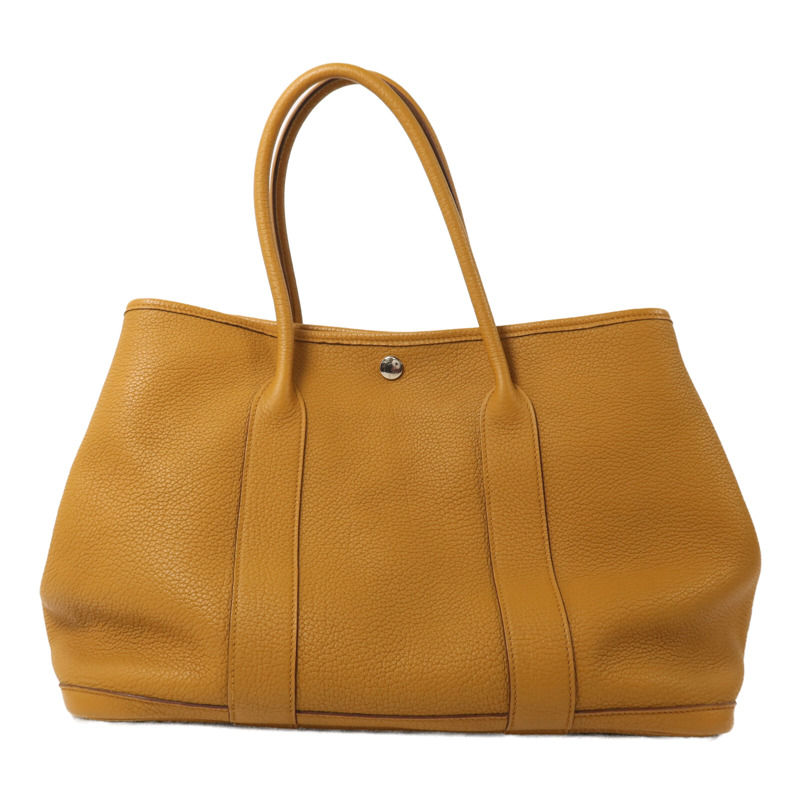 HERMES Negonda皮革Garden Party PM手挽袋Sesame-1