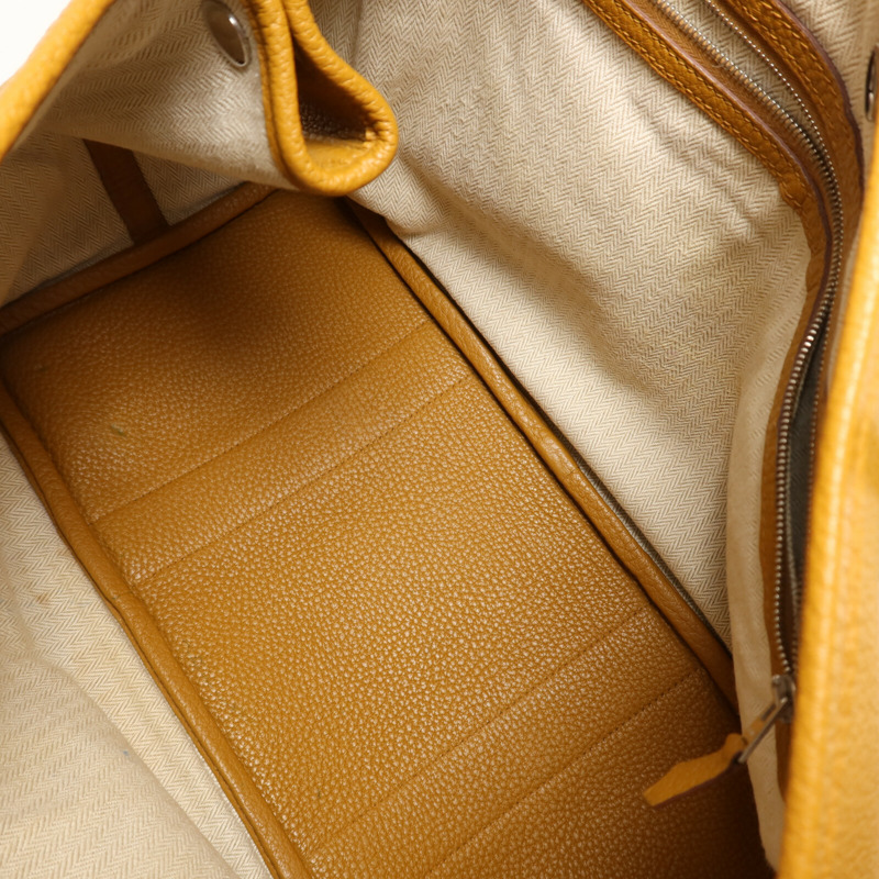 HERMES Negonda皮革Garden Party PM手挽袋Sesame-4