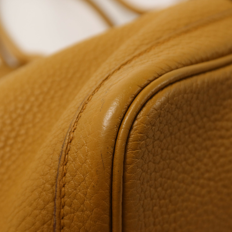 HERMES Negonda皮革Garden Party PM手挽袋Sesame-10