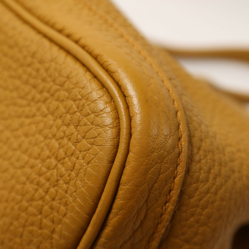 HERMES Negonda皮革Garden Party PM手挽袋Sesame-11