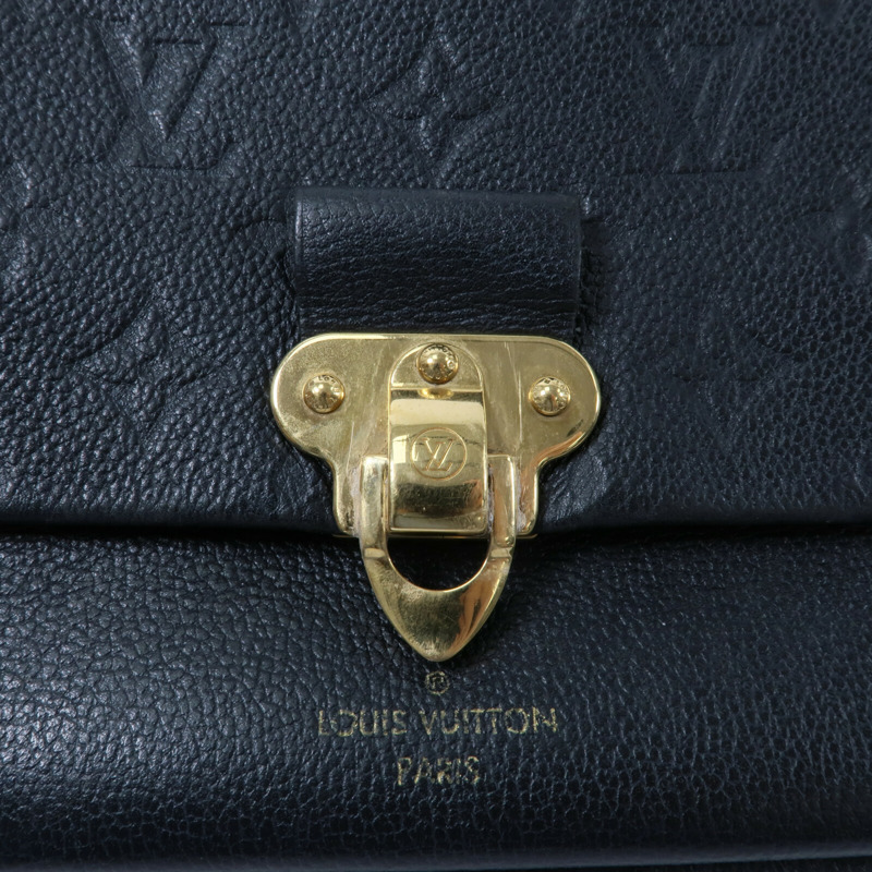 LOUIS VUITTON Monogram Empreinte Vavin BB鏈帶肩背袋-9