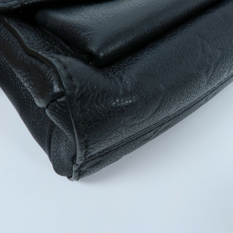 LOUIS VUITTON Monogram Empreinte Vavin BB鏈帶肩背袋-12