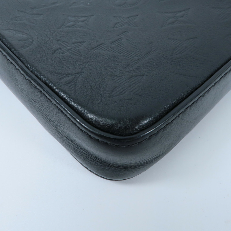 LOUIS VUITTON Monogam Shadow Dou Messenger Bag肩背袋-14