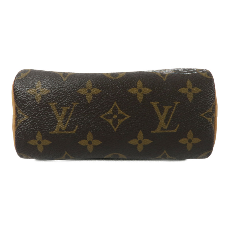 LOUIS VUITTON Monogram Nano Speedy手挽肩背兩用袋-3