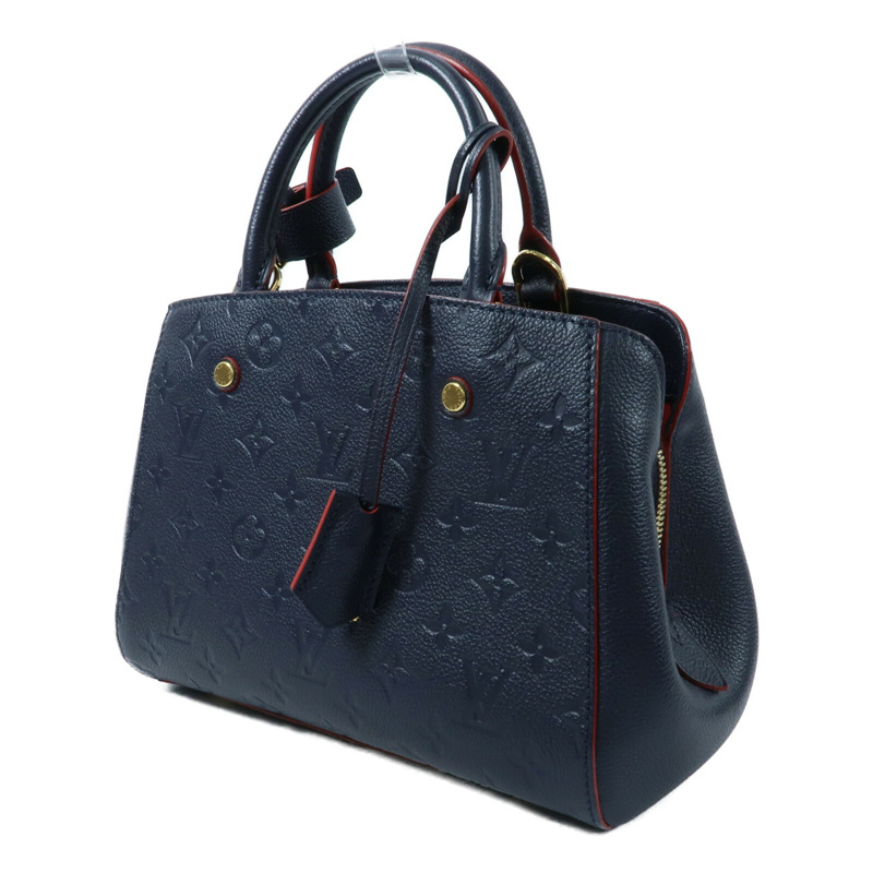 LOUIS VUITTON Monogram Empreinte Montaigne BB手挽肩背兩用袋-2