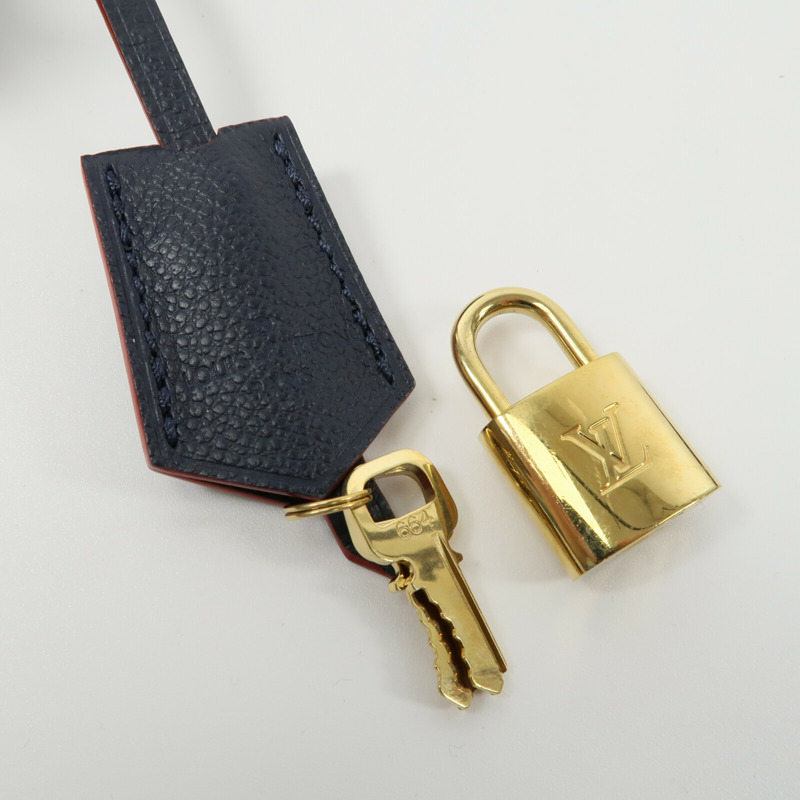 LOUIS VUITTON Monogram Empreinte Montaigne BB手挽肩背兩用袋-9
