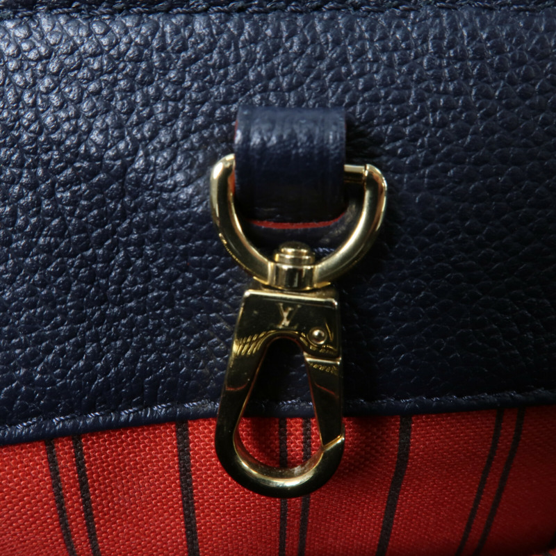 LOUIS VUITTON Monogram Empreinte Montaigne BB手挽肩背兩用袋-10