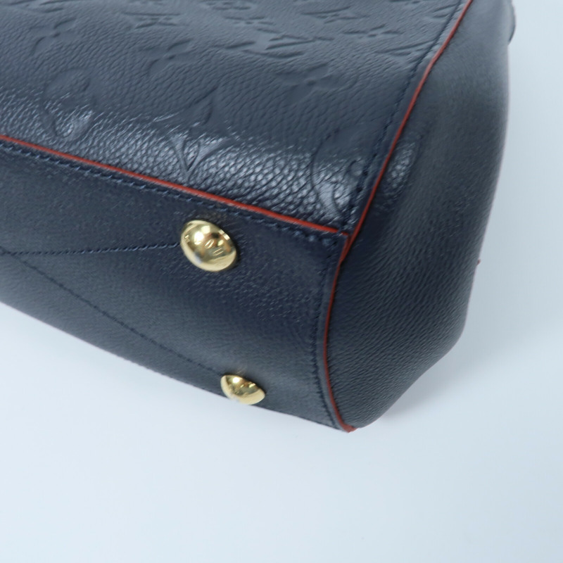 LOUIS VUITTON Monogram Empreinte Montaigne BB手挽肩背兩用袋-13