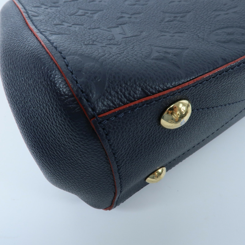 LOUIS VUITTON Monogram Empreinte Montaigne BB手挽肩背兩用袋-14