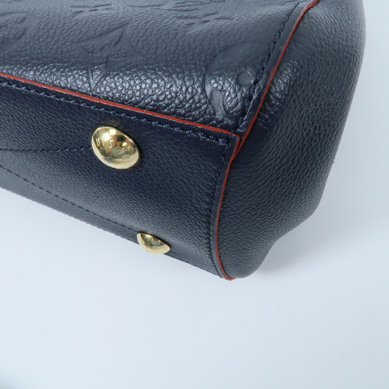 LOUIS VUITTON Monogram Empreinte Montaigne BB手挽肩背兩用袋-15