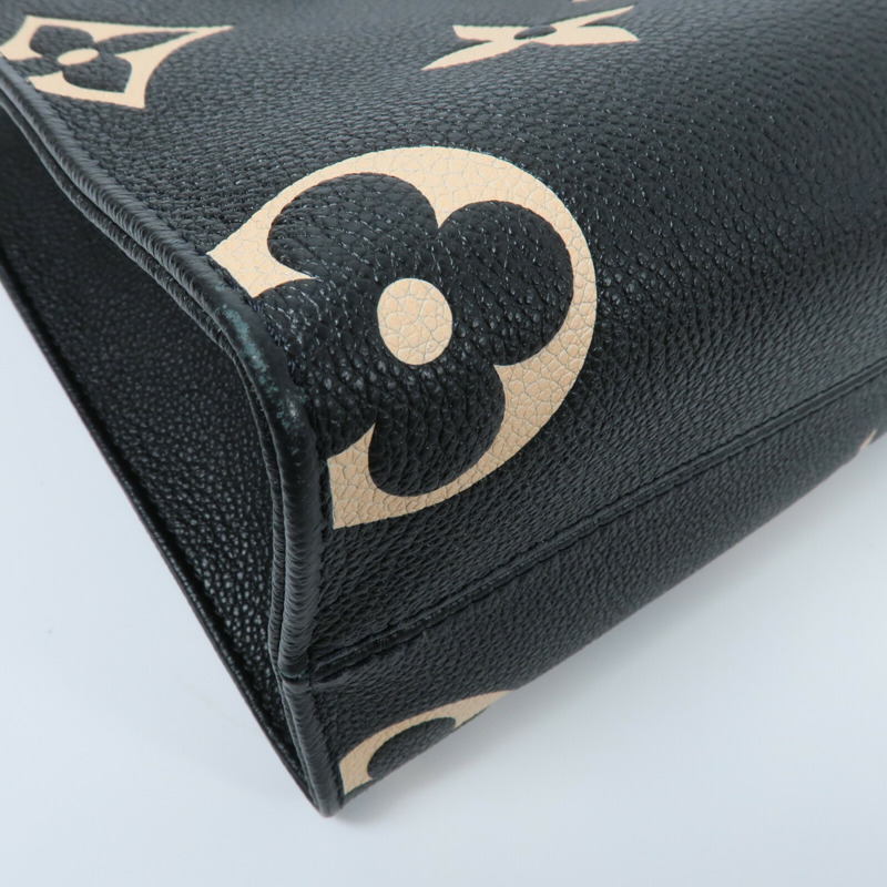 LOUIS VUITTON Monogram Empreinte On The Go PM手挽肩背兩用袋-15