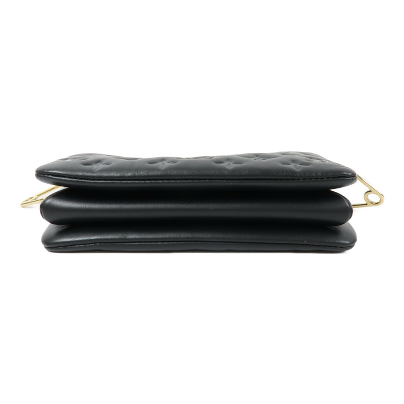LOUIS VUITTON Monogram Embossed Coussin BB鏈帶手挽肩背兩用袋-3