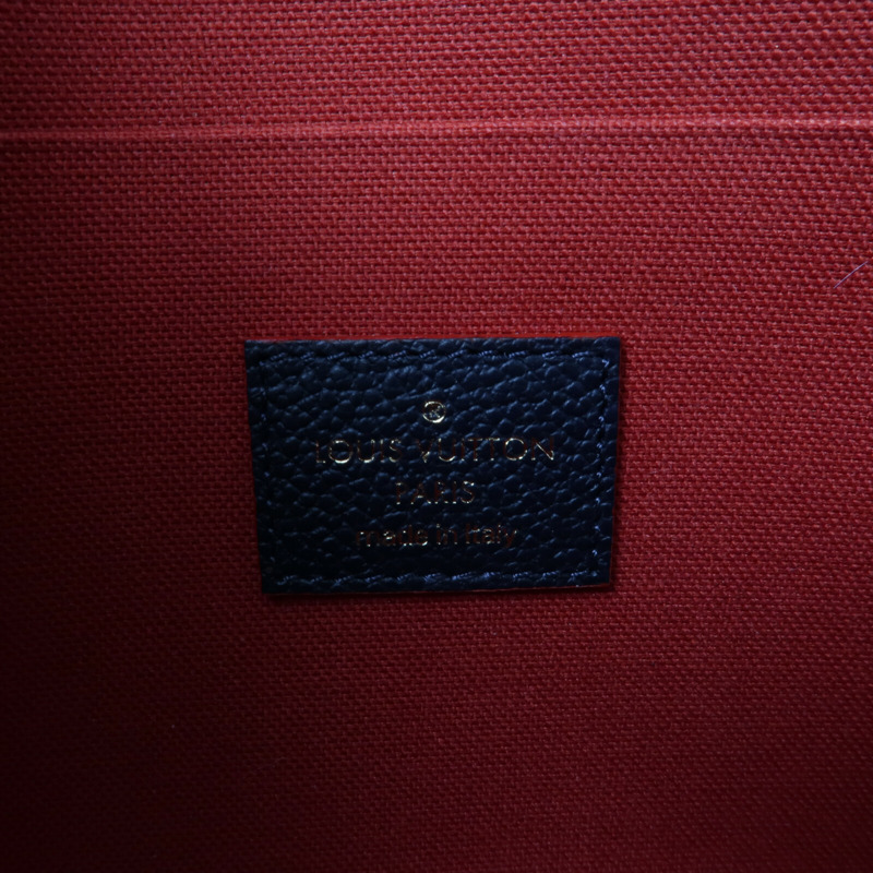 LOUIS VUITTON Monogram Empreinte Pochette Felicie鏈帶肩背袋-5