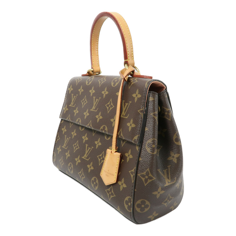 LOUIS VUITTON Monogram Cluny BB手挽肩背兩用袋-2
