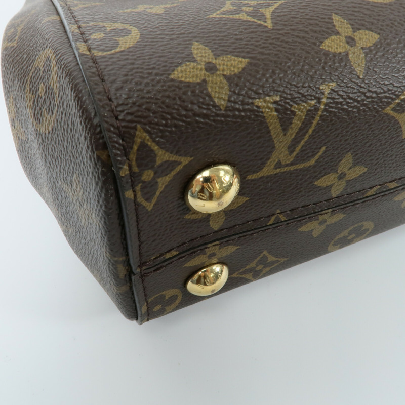 LOUIS VUITTON Monogram Cluny BB手挽肩背兩用袋-11
