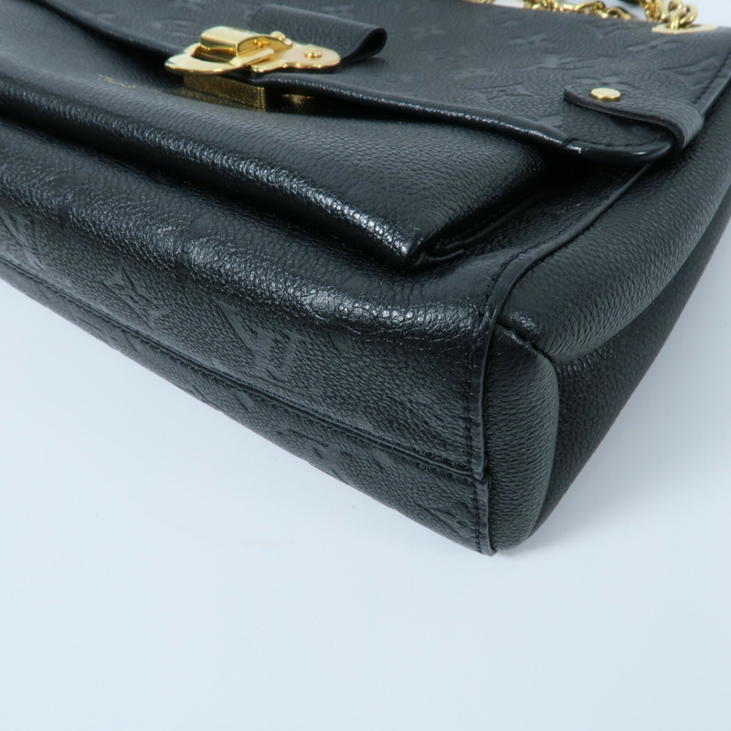 LOUIS VUITTON Monogram Empreinte Vavin PM鏈帶肩背袋-10