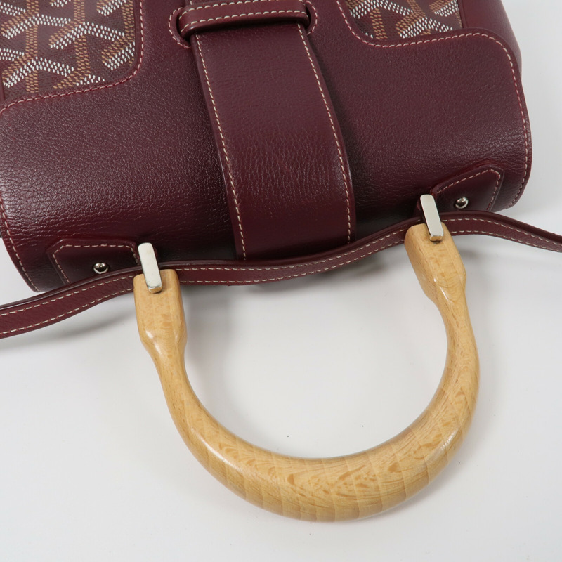 GOYARD 塗層帆布Saigon Souple Mini Bag手挽肩背兩用袋-8