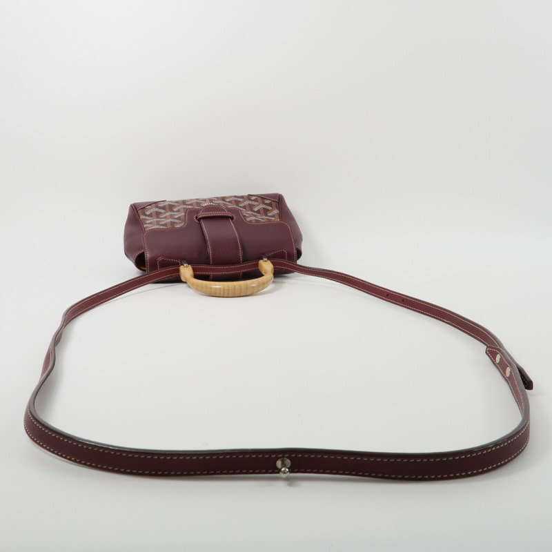GOYARD 塗層帆布Saigon Souple Mini Bag手挽肩背兩用袋-9