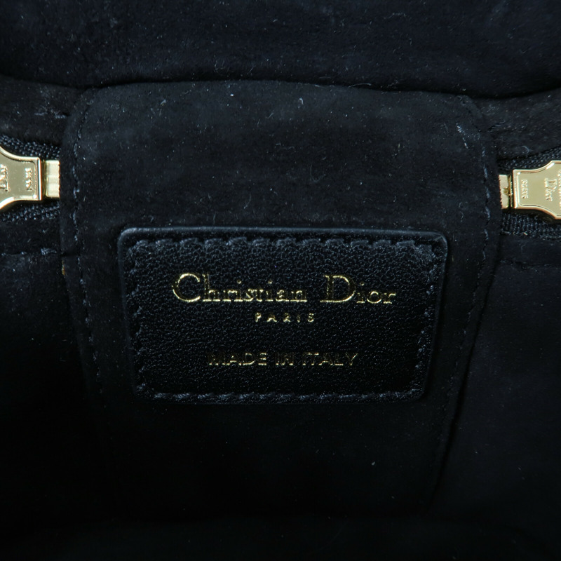 Dior 羊皮皮革Vanity Case手挽肩背兩用袋-5