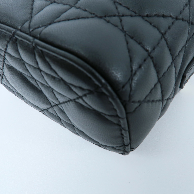 Dior 羊皮皮革Vanity Case手挽肩背兩用袋-12