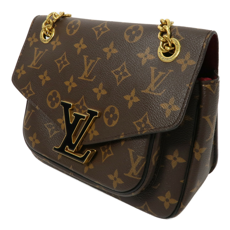 LOUIS VUITTON Monogram Passy鏈帶肩背袋-2