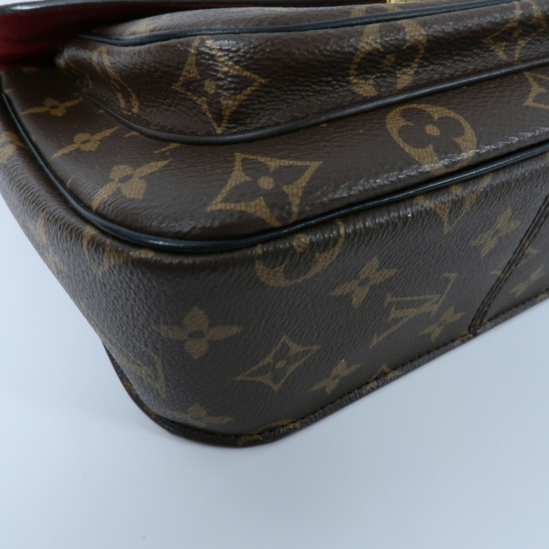 LOUIS VUITTON Monogram Passy鏈帶肩背袋-13