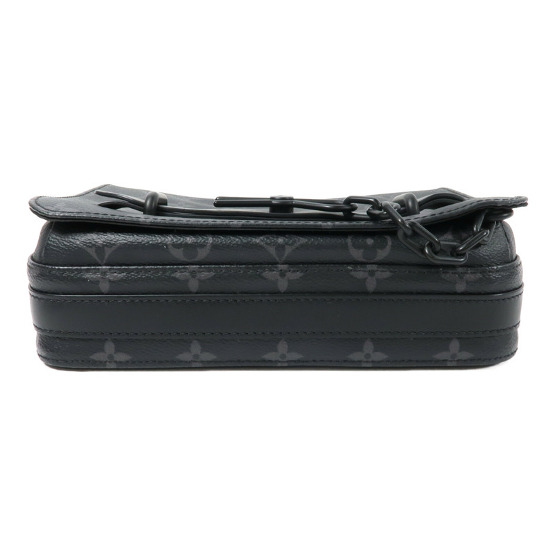 LOUIS VUITTON Monogram Eclipse Steamer肩背袋-3