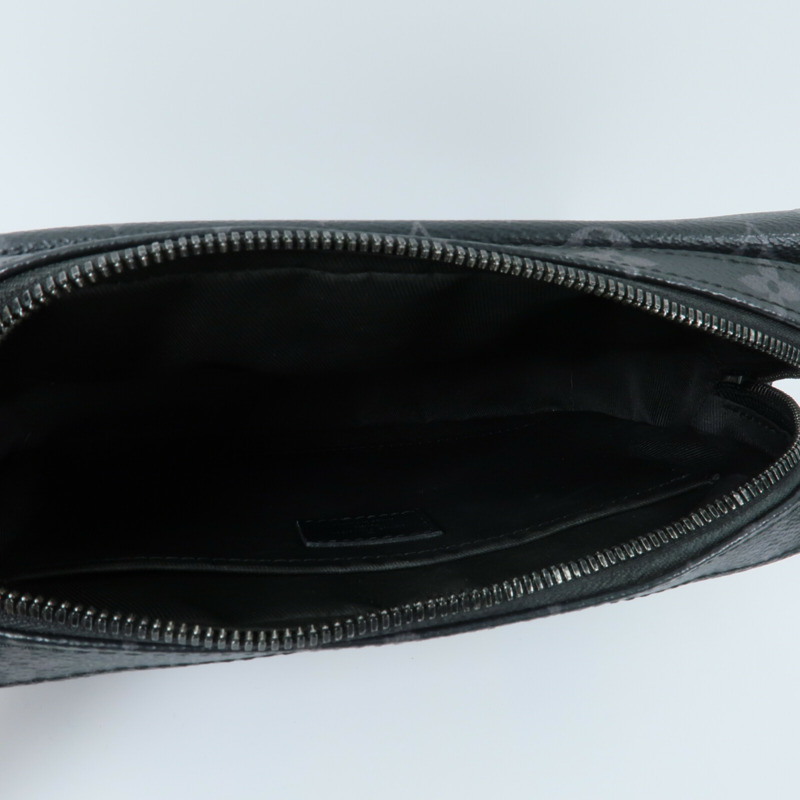 LOUIS VUITTON Monogram Eclipse Steamer肩背袋-4