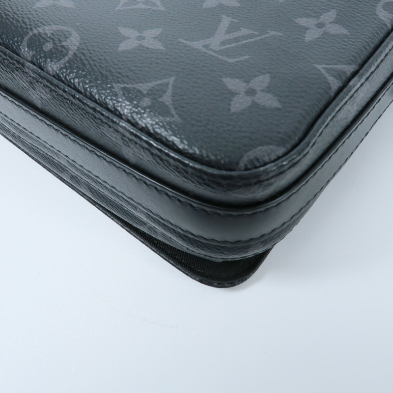 LOUIS VUITTON Monogram Eclipse Steamer肩背袋-12