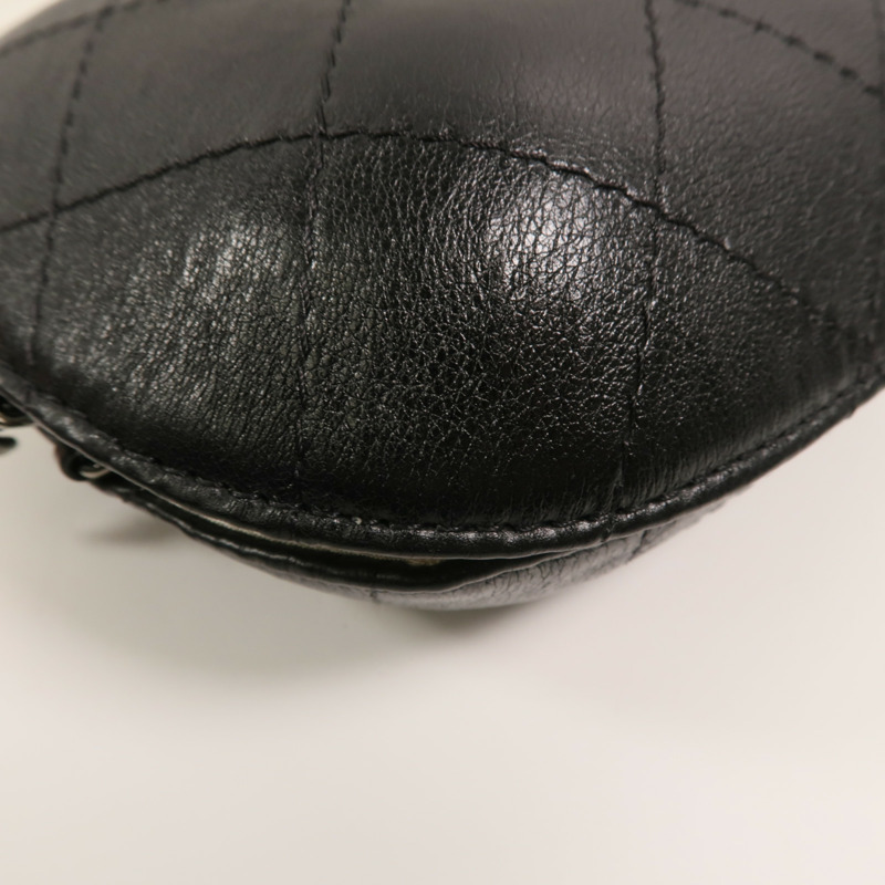 CHANEL 牛皮皮革Gabrielle Bucket鏈帶肩背袋-12