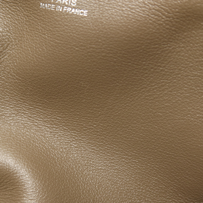 HERMES Evercolor皮革Tool Box 20手挽肩背兩用袋Etoupe-14