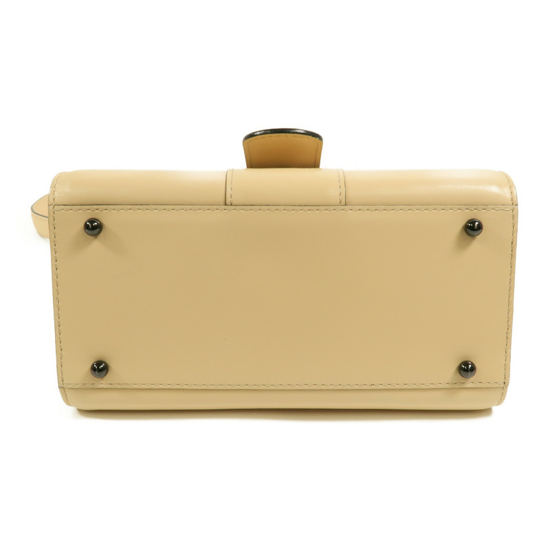 Delvaux 牛皮皮革Brillant Mini手挽肩背兩用袋-3