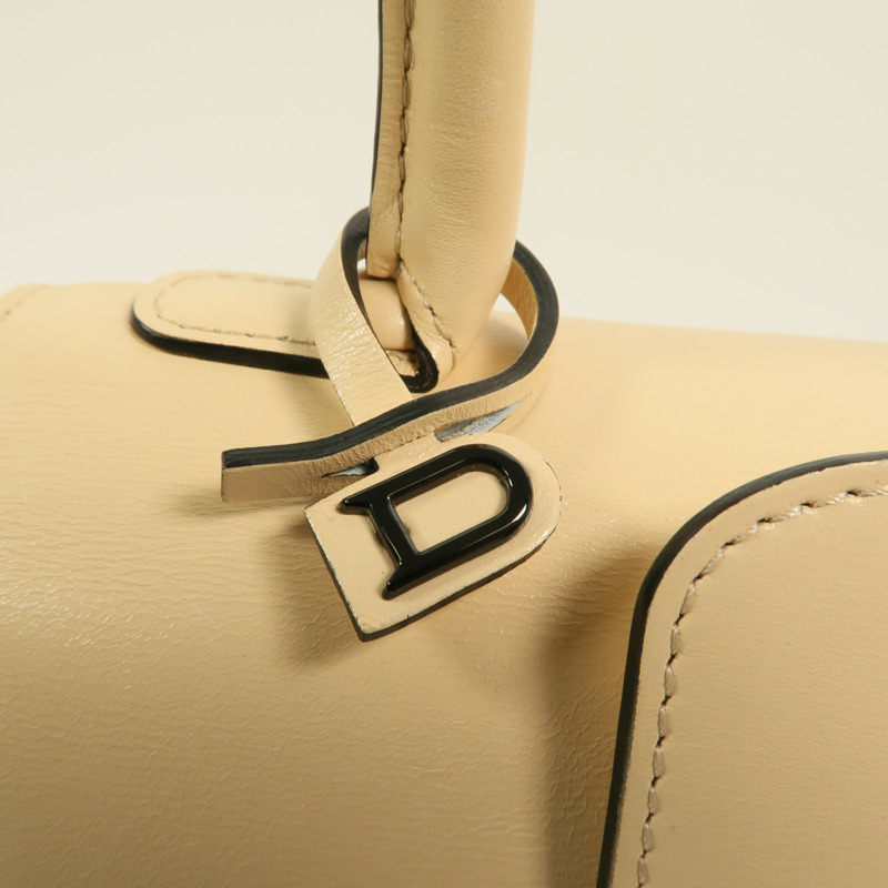 Delvaux 牛皮皮革Brillant Mini手挽肩背兩用袋-10