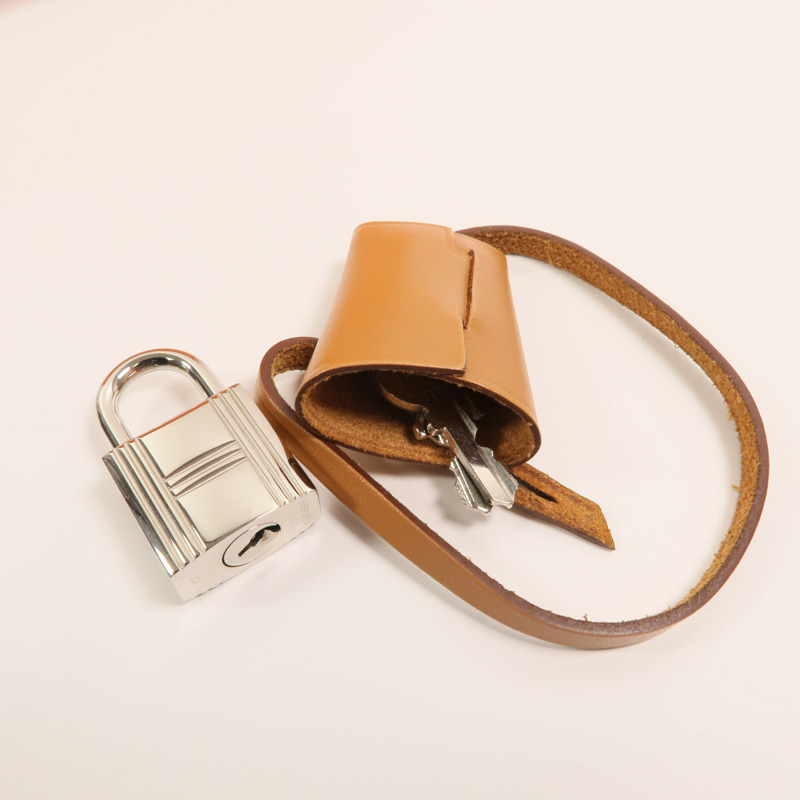 HERMES 帆布Herbag PM手挽肩背兩用袋Orange-11