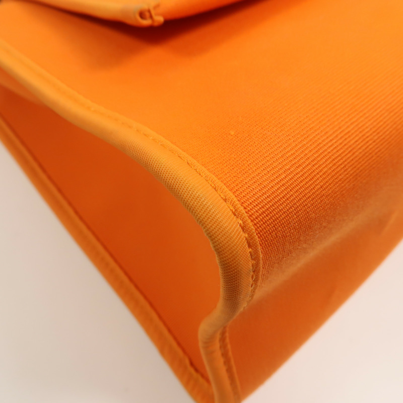HERMES 帆布Herbag PM手挽肩背兩用袋Orange-15