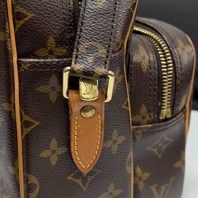 LouisVuitton 路易威登男女適用 老花中古款雙層橫版相機包 🈚附件-6