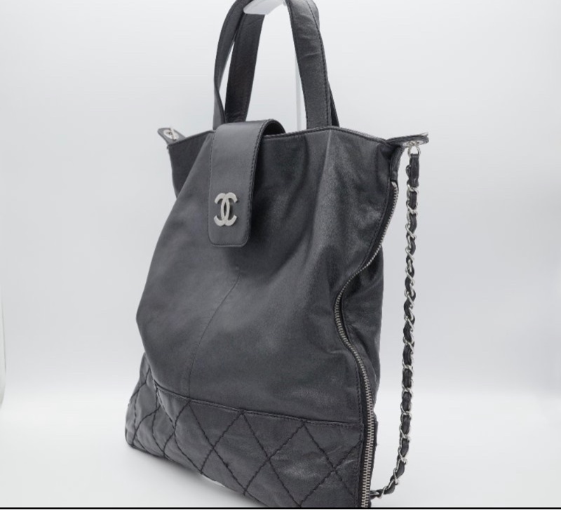 香奈兒 肩背，手提兩用包。-2