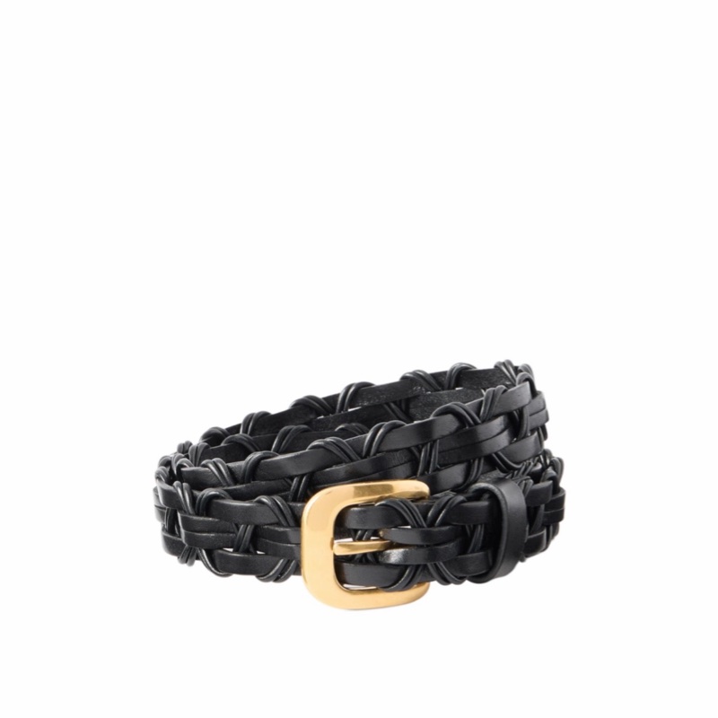 The Row 女士 編織皮帶70 85 100碼-3