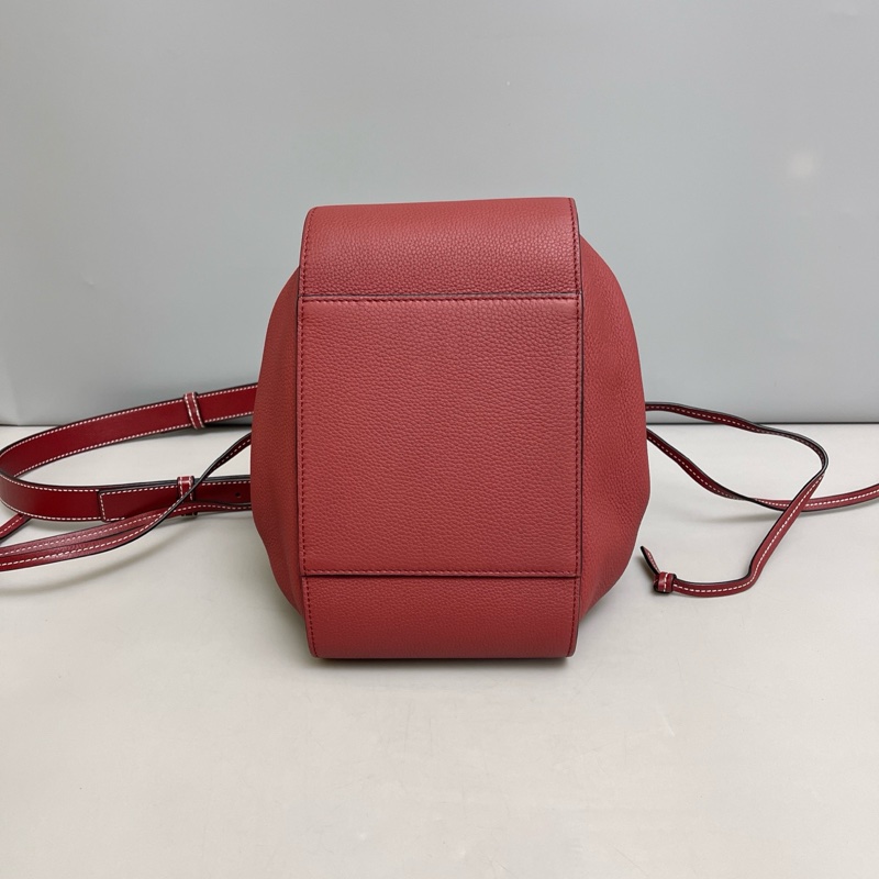 Loewe 羅意威 Hammock 牛皮荔枝紋吊床包-4