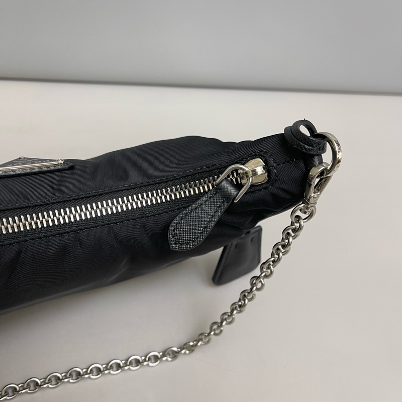 Prada Hobo 三合一 黑色尼龍-5