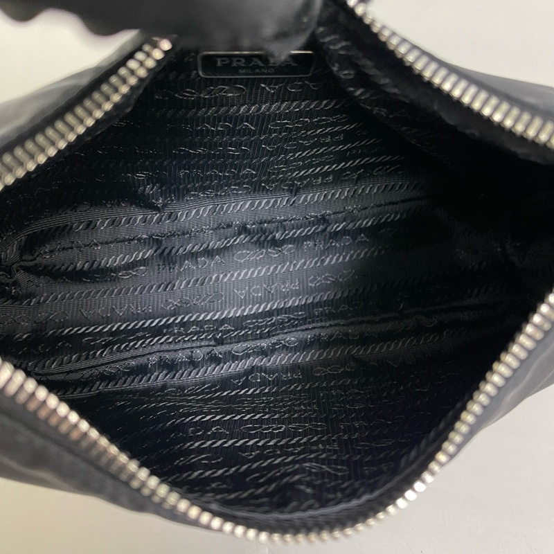 Prada Hobo 三合一 黑色尼龍-8