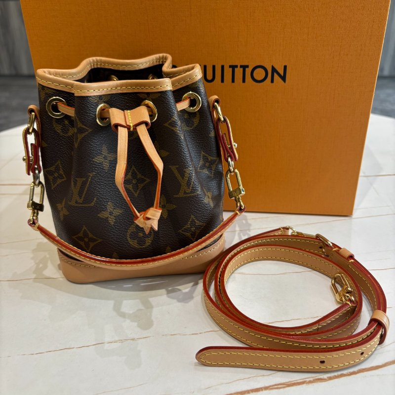 *SHIHNA名牌精品*  LV M81266 Nano Noé 老花水桶包-1