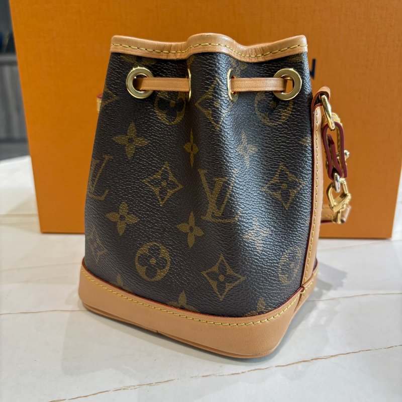 *SHIHNA名牌精品*  LV M81266 Nano Noé 老花水桶包-4