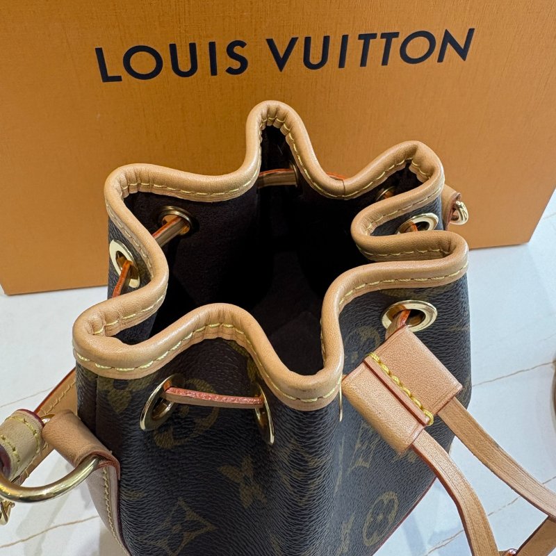 *SHIHNA名牌精品*  LV M81266 Nano Noé 老花水桶包-7