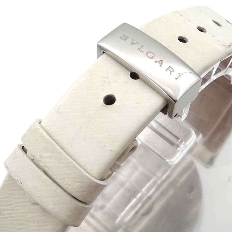 寶格麗 BVLGARI B-zero 1 雙心 BZ35S 女士腕錶 鑽石銀色石英錶-5