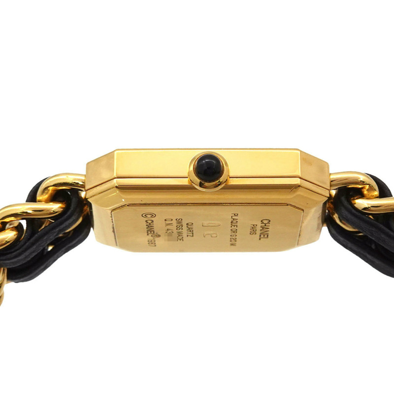 香奈兒 Premiere 大號 H0001 女士腕錶 黑色金石英錶-5