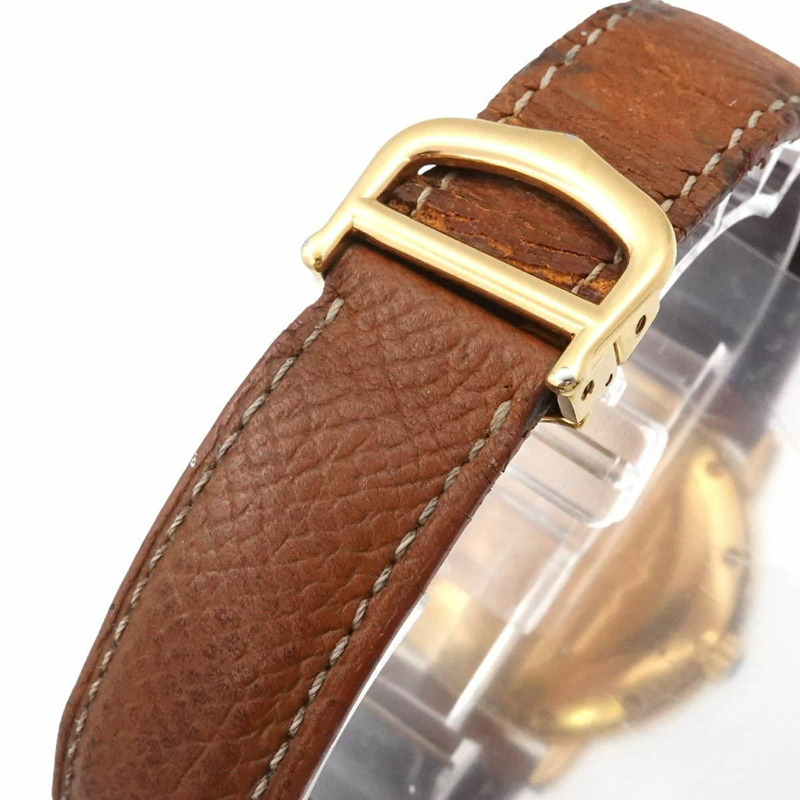 卡地亞 Must 2 Ronde Vermeil W1006922 男童腕錶 小秒針 SV925 石英 Must2-5